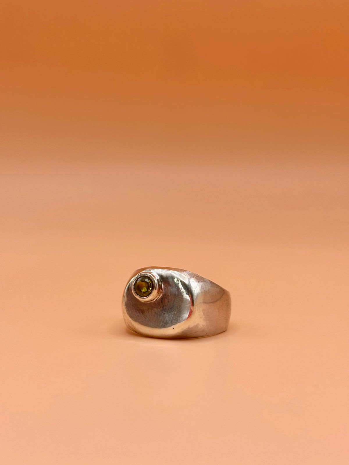 Peridot Positivity Ring