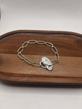 Silver Chain Bracelet (large)