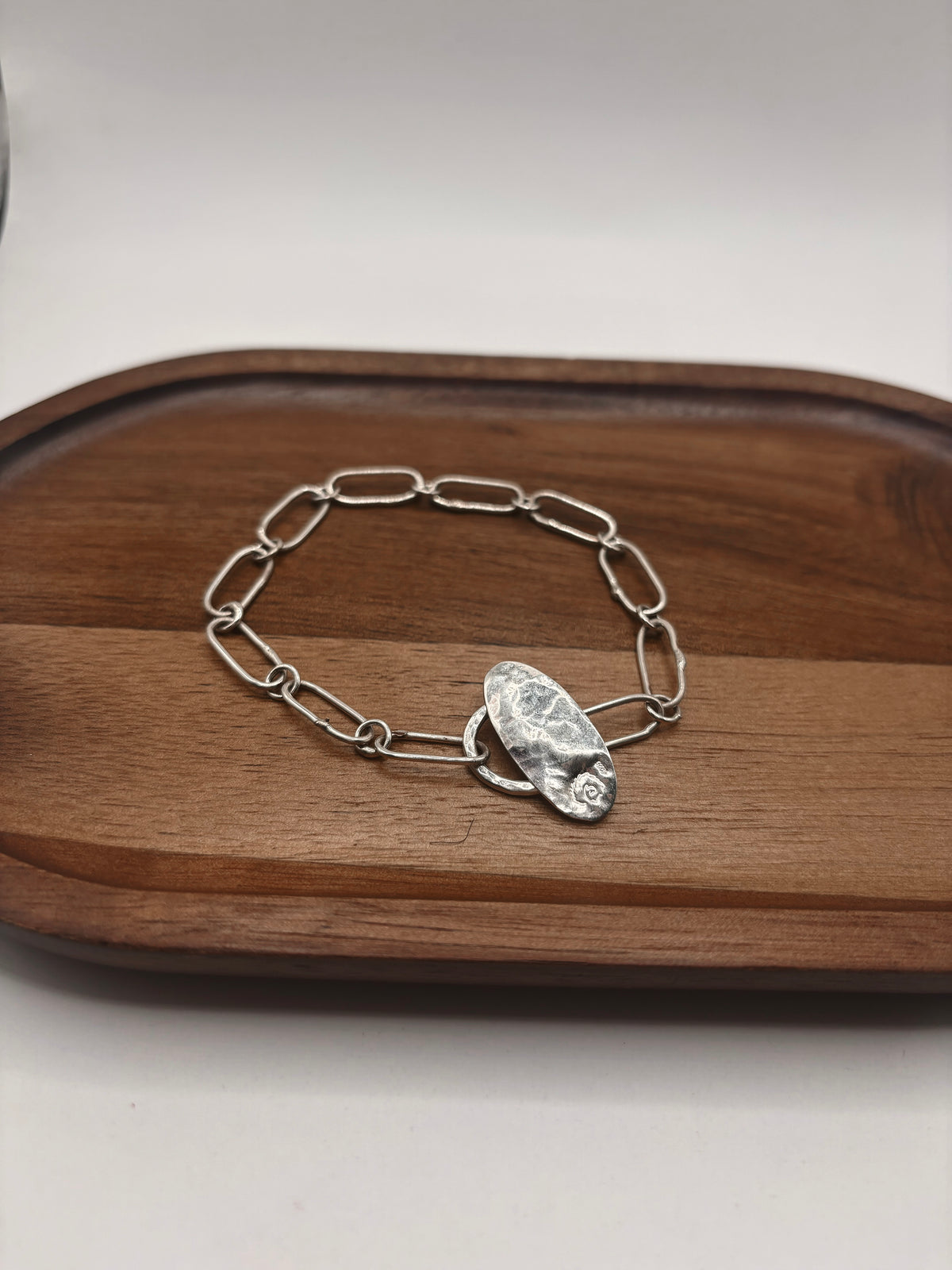 Silver Chain Bracelet (large)