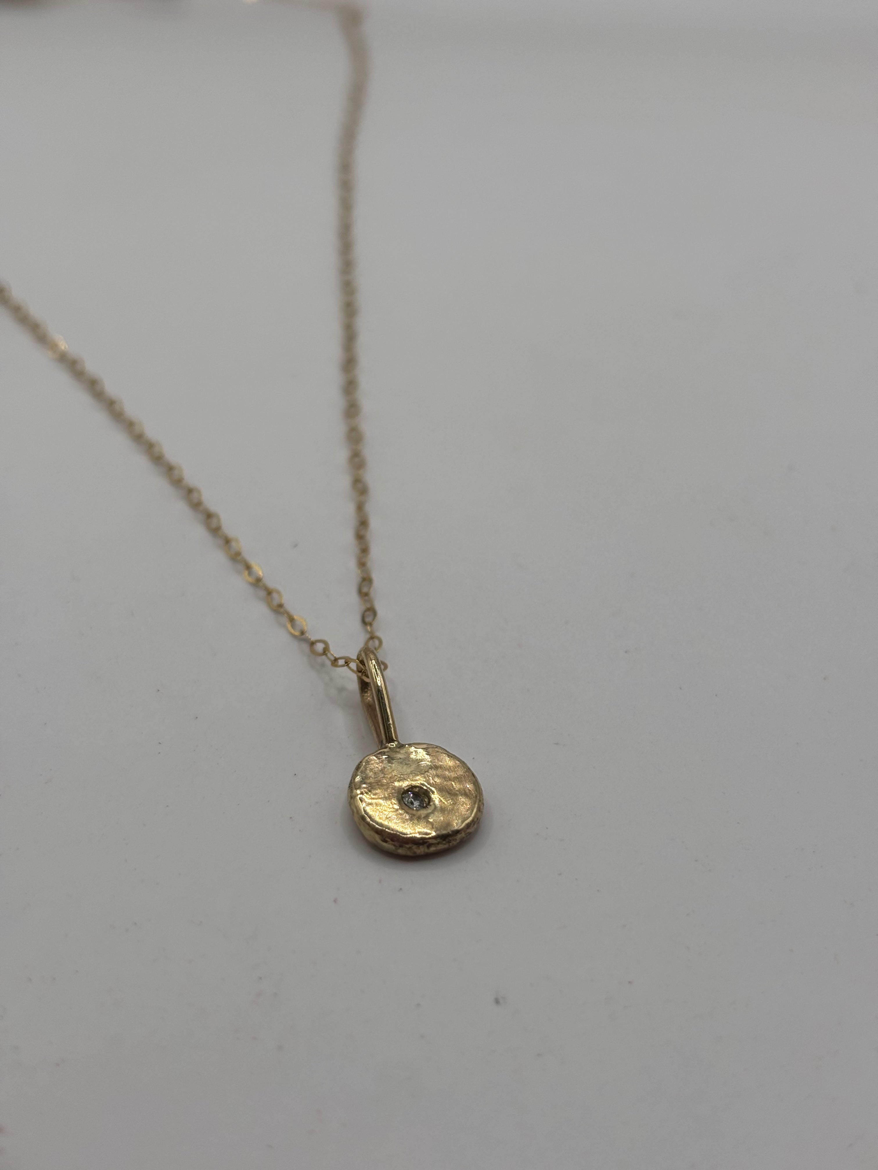 Diamond and Gold Necklace
