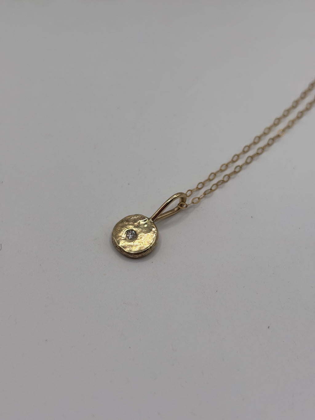 Diamond and Gold Necklace