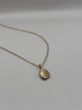 9ct Gold Pebble Necklace .02