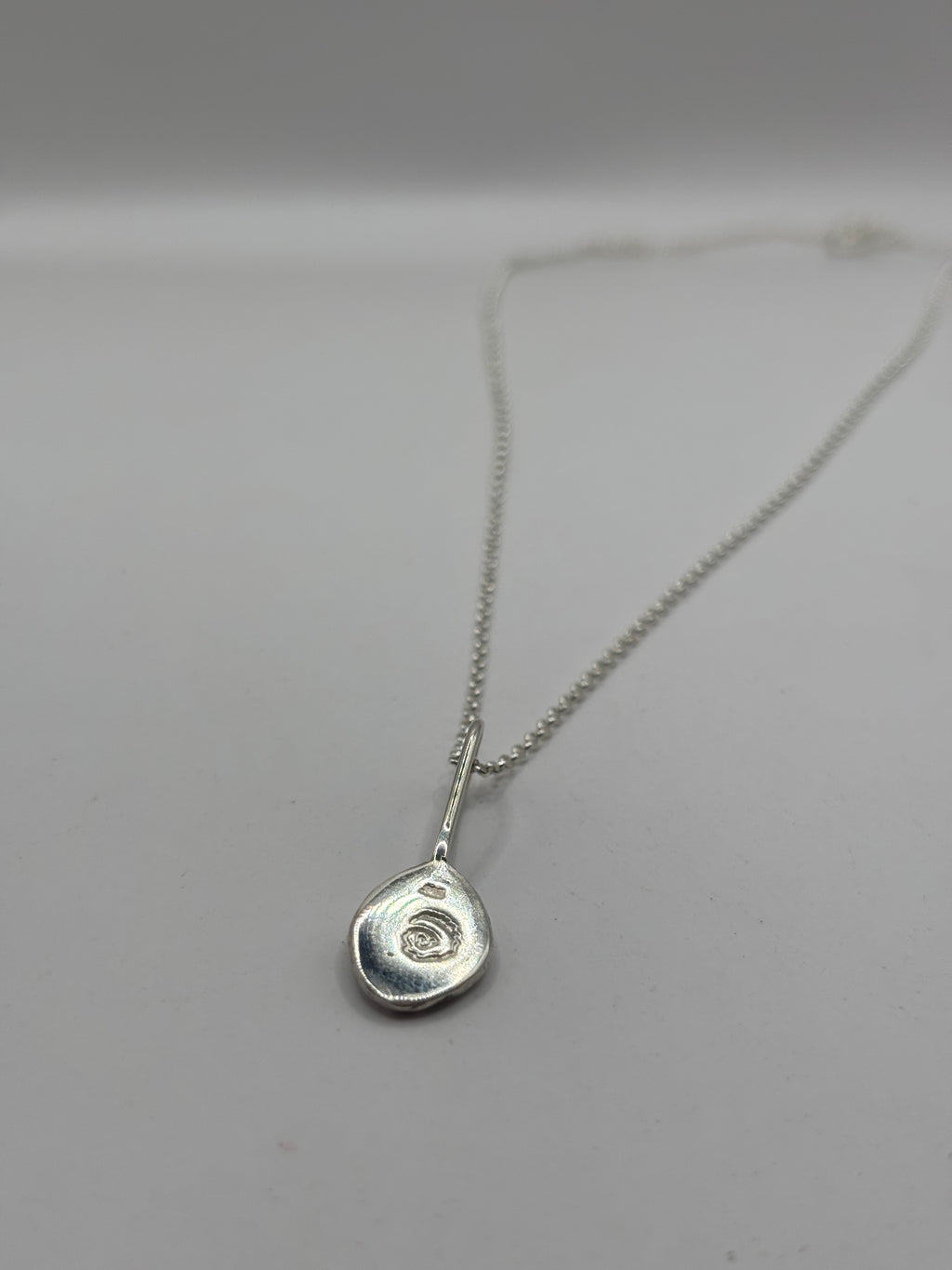 Silver Pebble Necklace