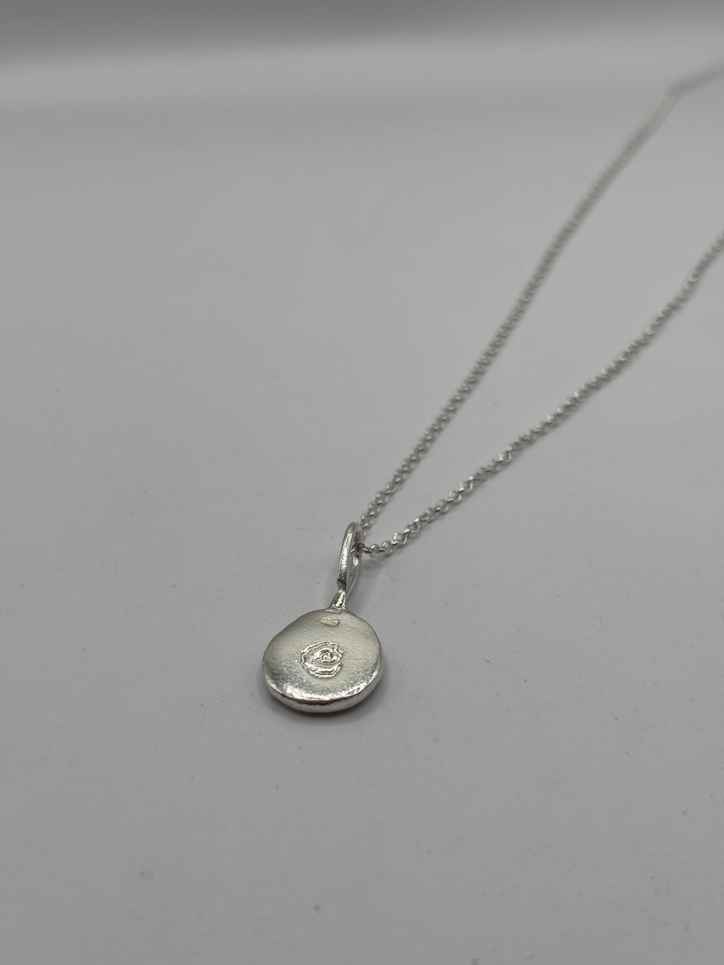 Silver Pebble Necklace