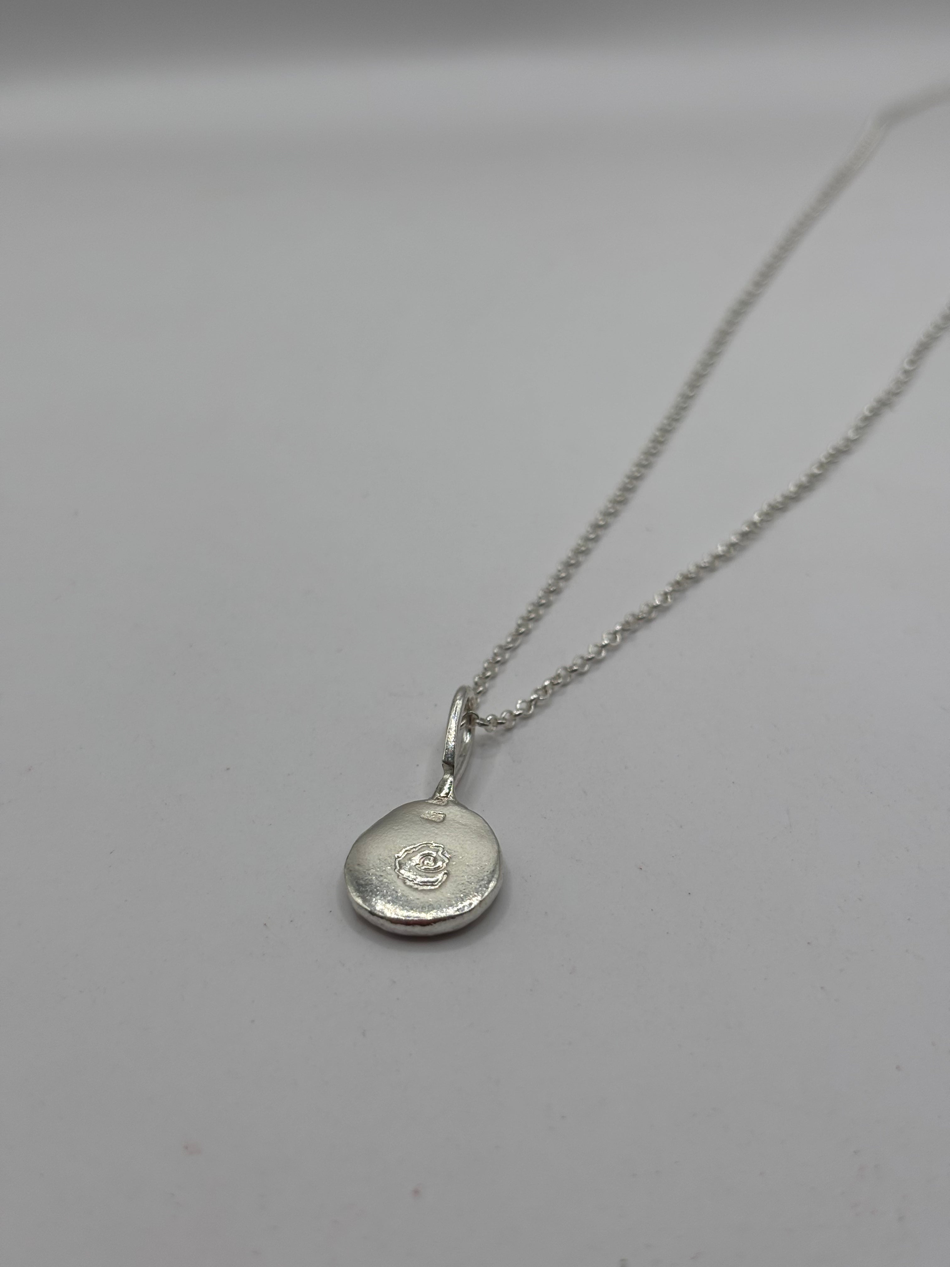 Silver Pebble Necklace