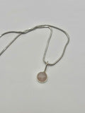 Rose Quartz Orb Necklace