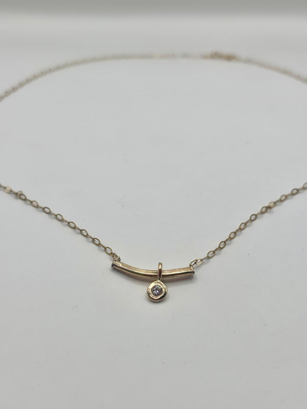 Gold Bar Necklace