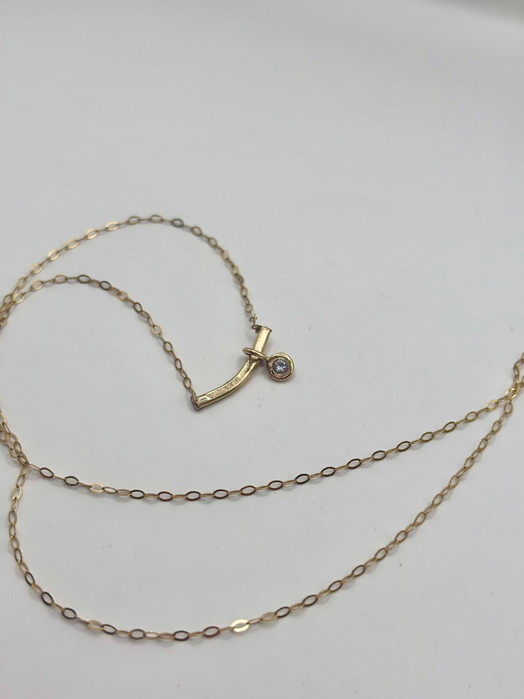 Gold Bar Necklace