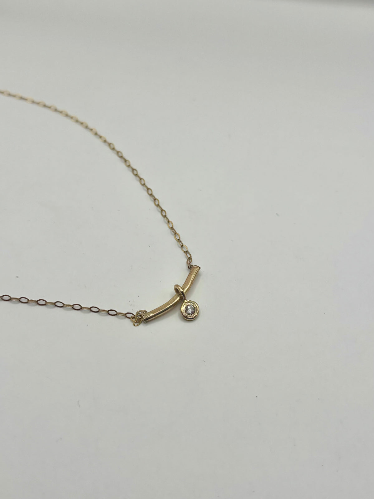 Gold Bar Necklace