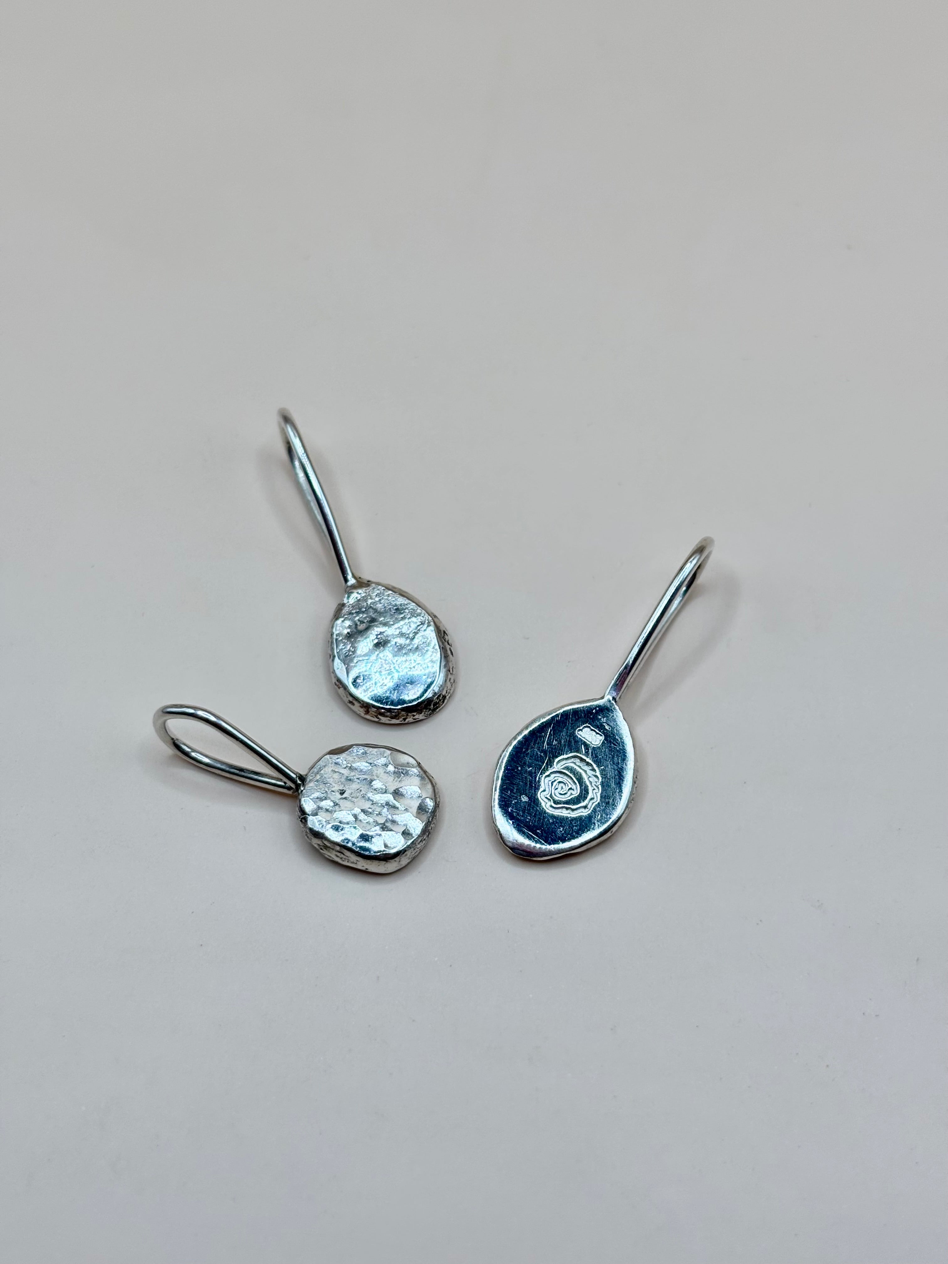 Silver Pebble Pendant
