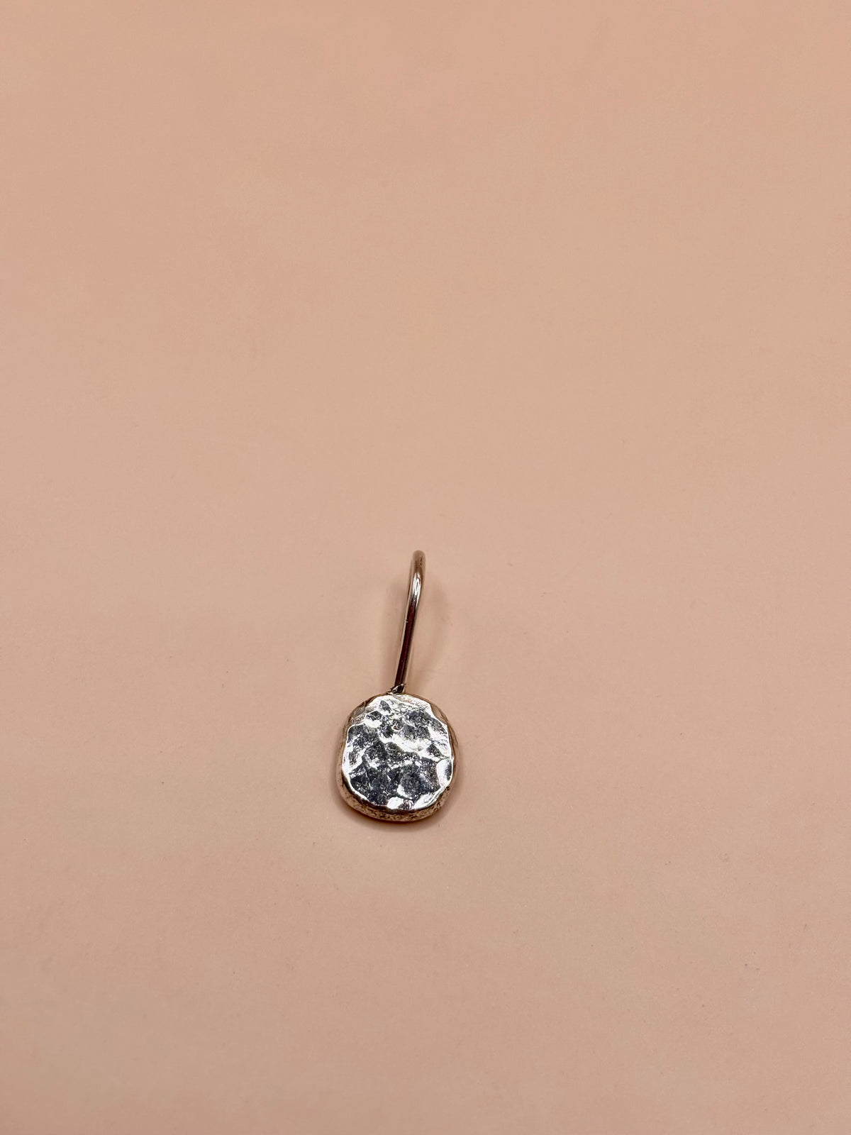 Silver Pebble Pendant