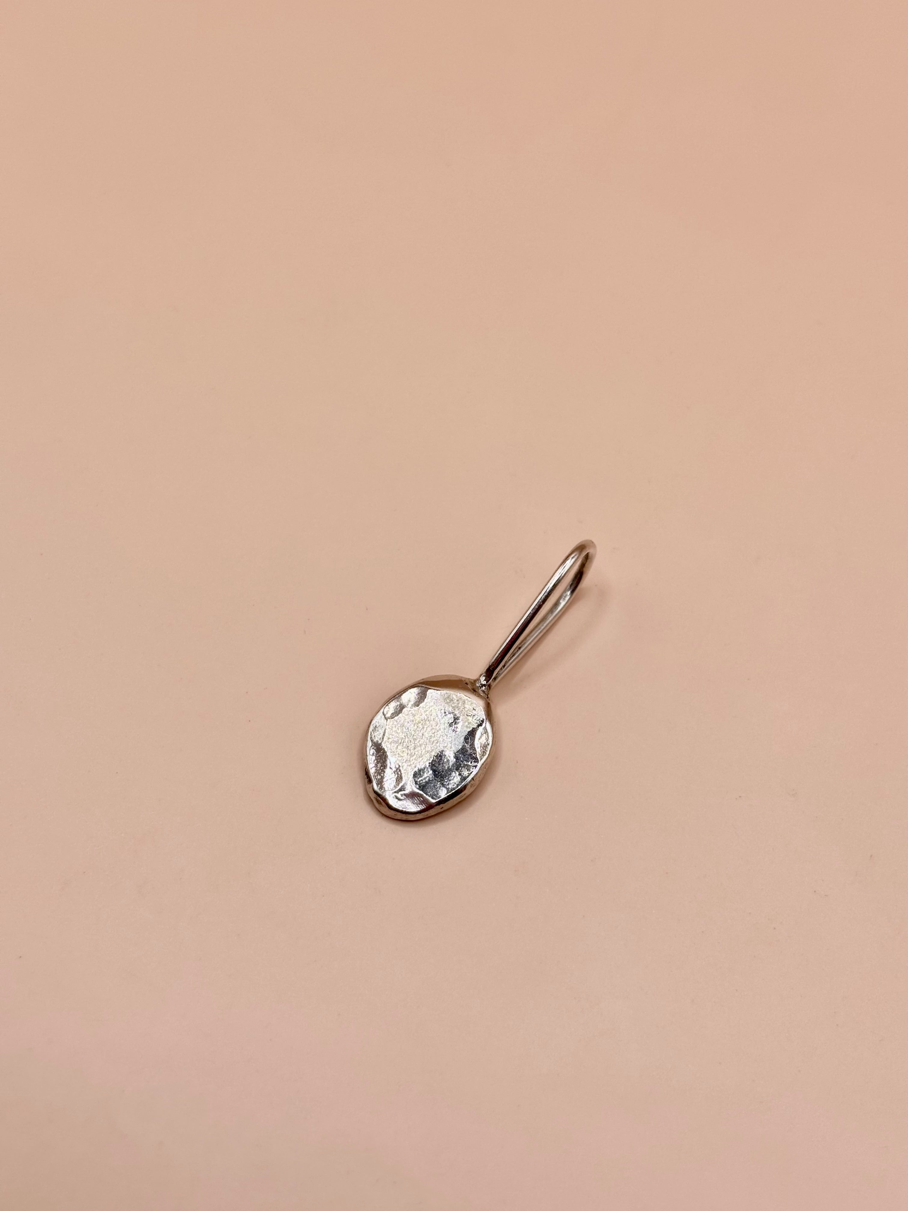 Silver Pebble Pendant