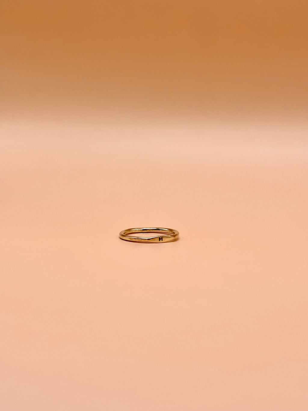 Initial Pinky Ring
