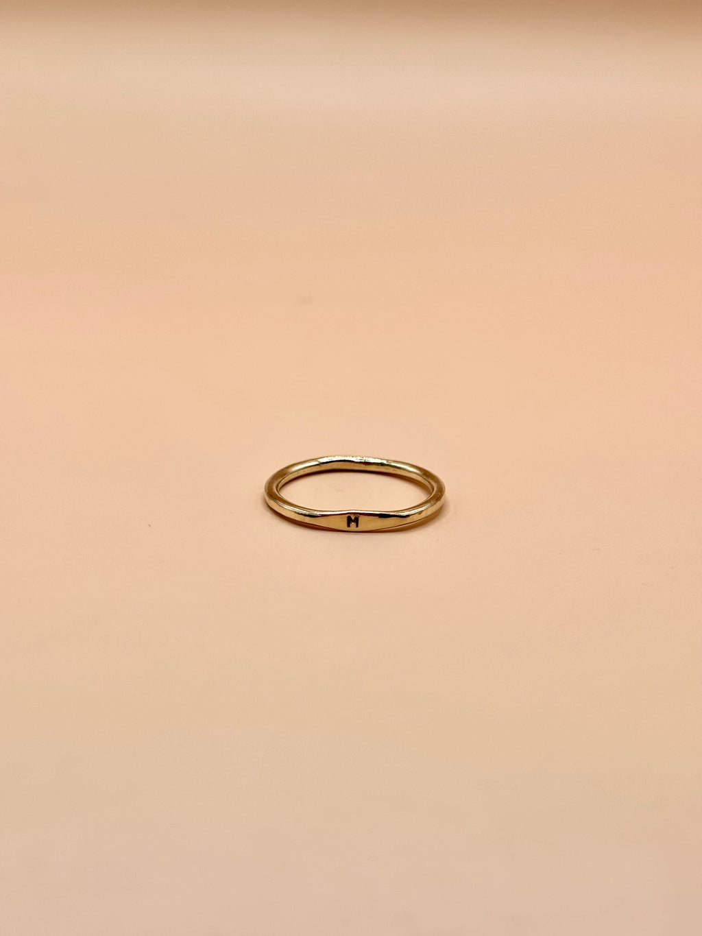 Initial Pinky Ring