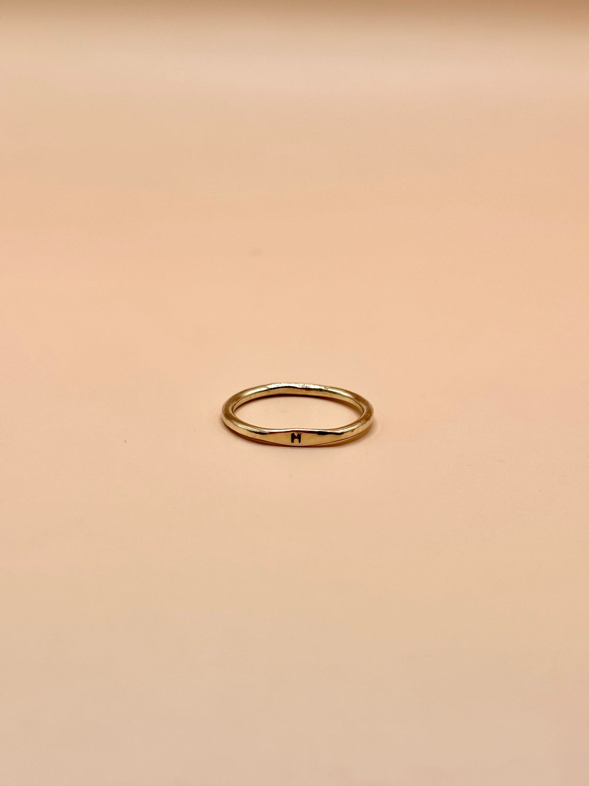 Initial Pinky Ring
