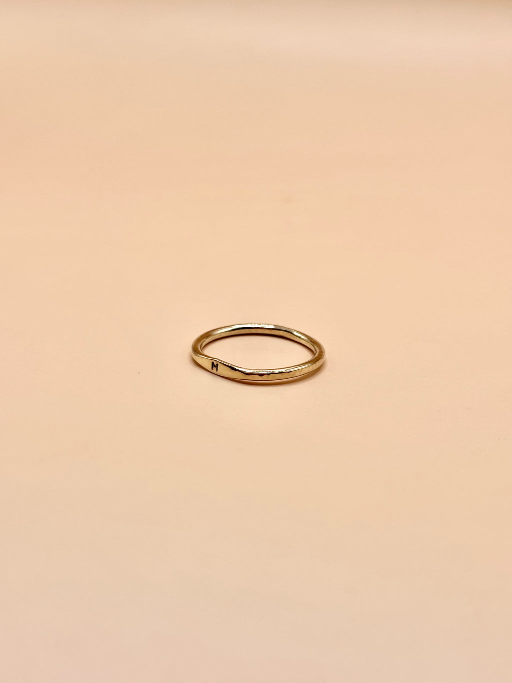 Initial Pinky Ring