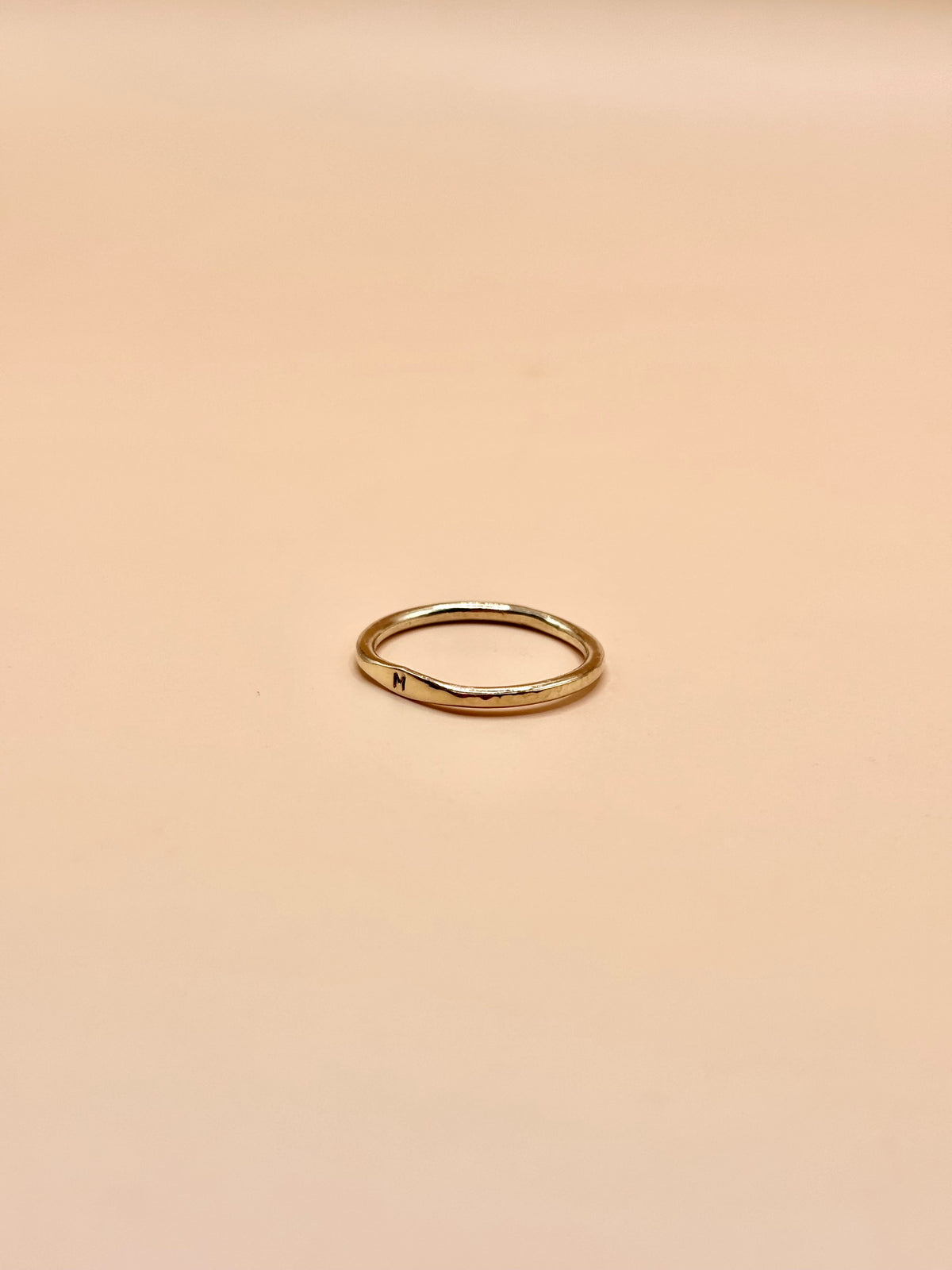 Initial Pinky Ring