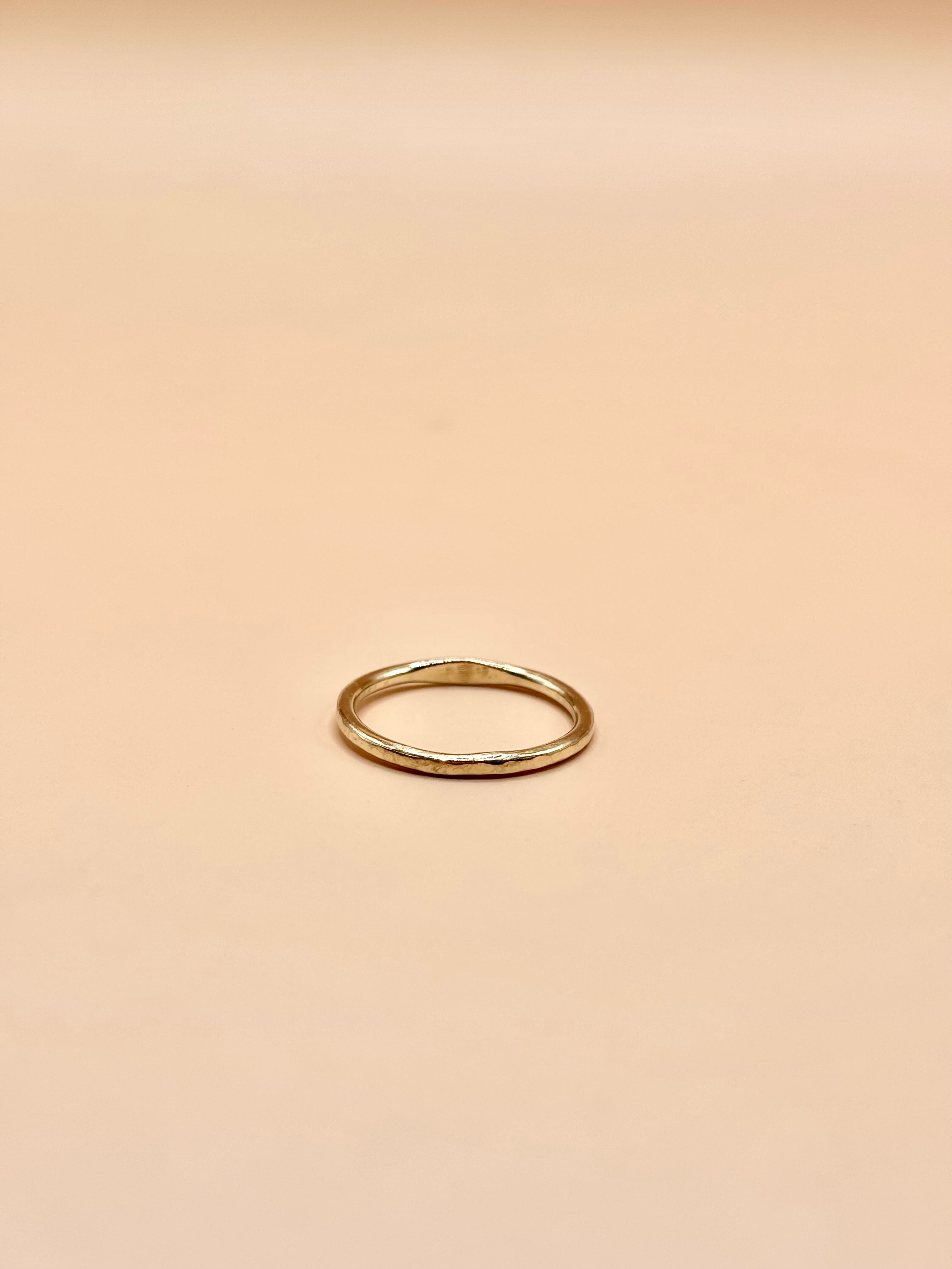 Initial Pinky Ring